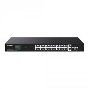 Switch niezarządzalny Tenda TEG1128P-24-410W 26x1GbE 2xSFP PoE