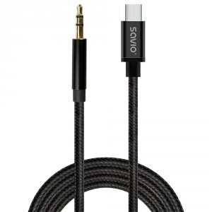 Kabel Savio CL-188 USB-C do Mini Jack 3.5mm 2m