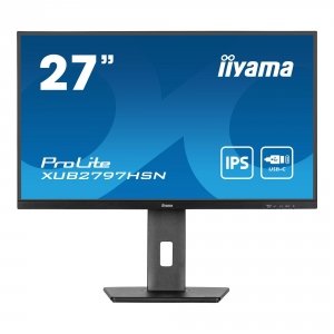 Monitor iiyama 27&quot; ProLite XUB2797HSN-B2 IPS FHD 100Hz HDMI 2xDP HUB RJ-45 głośniki