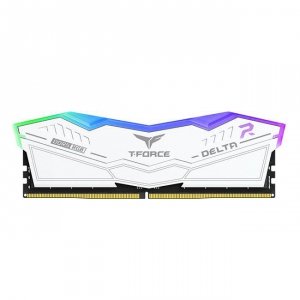 Pamięć DDR5 Team Group T-FORCE DELTA RGB 32GB (2x16GB) 5600MHz CL38 1,2V Biała