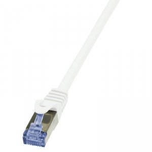 Patchcord LogiLink CQ3111S Cat.6A S/FTP 20m biały