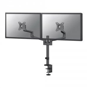 Uchwyt biurkowy na dwa monitory Neomounts DS60-425BL2 17"-27" max. 2x8kg max. VESA 100x100