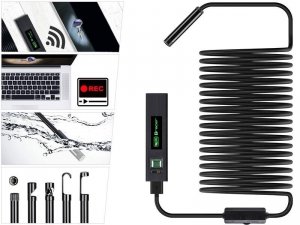 OUTLET: Kamera endoskopowa Tracer HardWire 5m 8mm LED WiFi - OTW OPAK