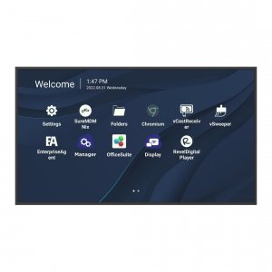 Monitor ViewSonic CDE6530 65&quot; 4K Presentation Display 24/7