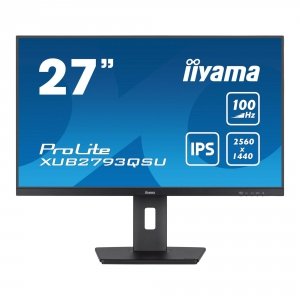 Monitor iiyama 27&quot; ProLite XUB2793QSU-B6 IPS 100Hz HDMI DP 2xUSB-A USB-B głośniki