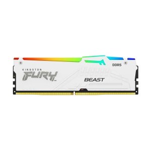 Pamięć DDR5 Kingston FURY Beast RGB 64GB (2x32GB) 5600MHz CL36 1,25V White