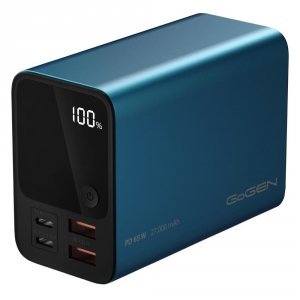 Powerbank GoGen PB270001BL 27000 mAh niebieski