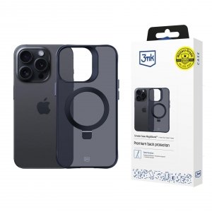 Etui na Apple iPhone 16 Pro - 3mk Smoke Case Mag&amp;Stand