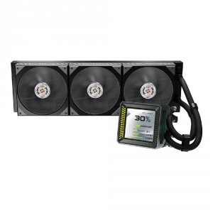 Chłodzenie wodne ASRock Steel Legend Dark 360 LCD 3x120mm
