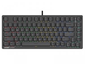 Klawiatura przewodowa A4Tech Bloody MS76 USB Magnetic Iron Grey