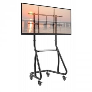 OUTLET: Stojak mobilny Techly 60&quot;-105&quot;, 100kg Z półką - USZ OPAK