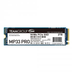 Dysk SSD Team Group MP33 PRO 2TB M.2 2280 PCIe NVMe Gen3 x4 (3500/3000 MB/s)