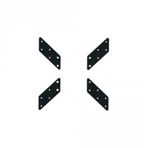 OUTLET: Adapter uniwersalny Techly VESA 200x200 do 400x400 - OTW OPAK