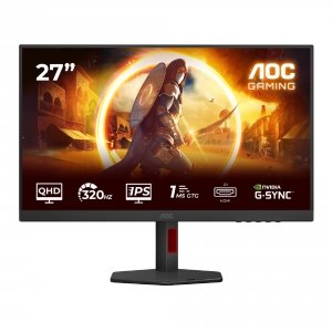 Monitor AOC 27" Q27G4SRU Fast IPS QHD 320Hz 2xHDMI DP HUB głośniki
