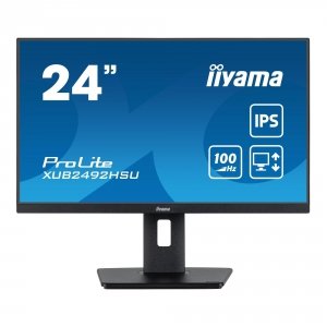 Monitor iiyama 23,8&quot; ProLite XUB2492HSU-B6 IPS FHD 100Hz HDMI DP HUB głośniki