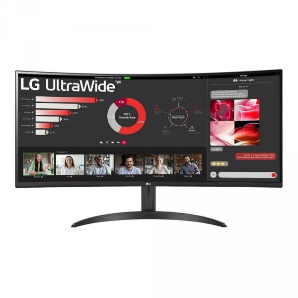 Monitor LG 34&amp;quot; UltraWide 34WR50QK-B WQHD 2xHDMI DP