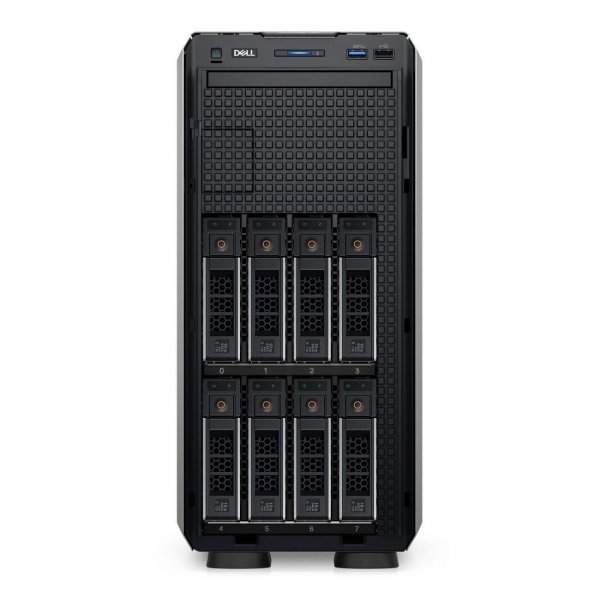 Serwer Dell PowerEdge T350 /E-2314/16GB/SSD480GB/H355/2x700W/3Y Basic NBD