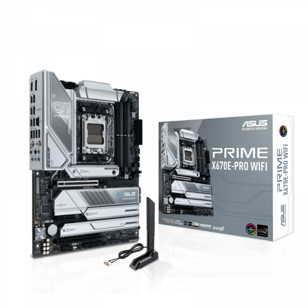 Płyta Asus PRIME X670E-PRO WIFI/AMD X670/DDR5/SATA3/M.2//WiFi/BT/PCIe5.0/AM5/ATX