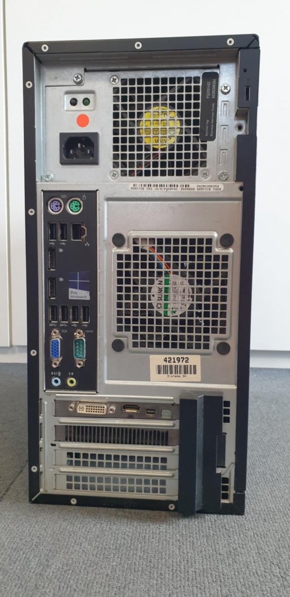 DELL komputer OPTIPLEX 7020 i5-4440 8GB SSD256GB WIN10PRO HD7770 OC - Poleasingowy