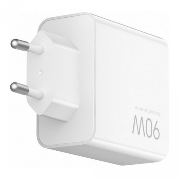 Ładowarka sieciowa Xiaomi 90W HyperCharge USB-A 2xUSB-C 6,1A biała