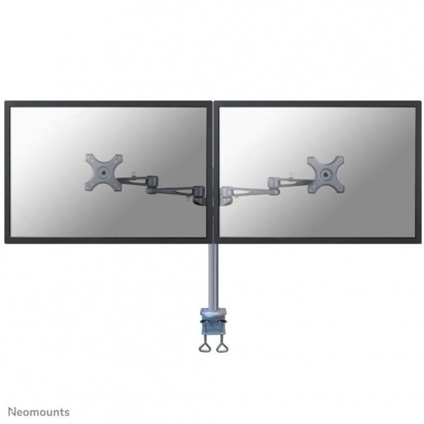 Uchwyt do ekranów Neomounts FPMA-D935D biurkowy 14&amp;quot;-27&amp;quot; max VESA 100x100 max 6 kg Silver