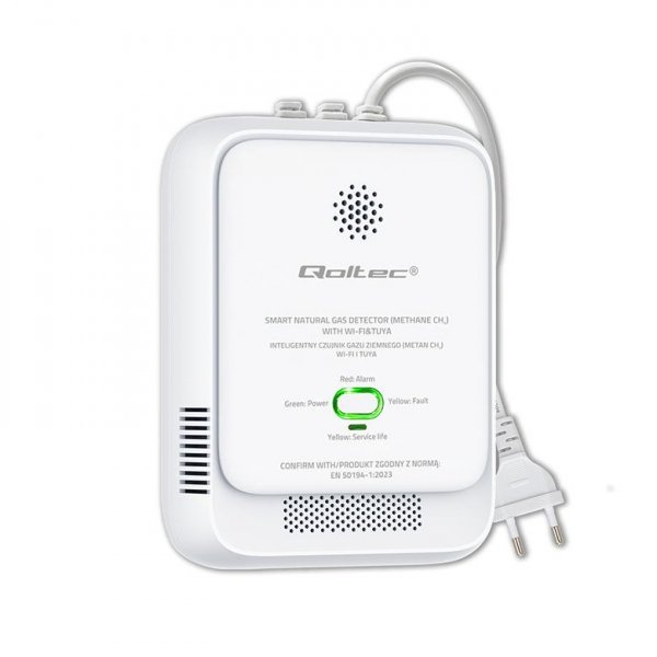 Czujnik wycieku gazu ziemnego Qoltec
