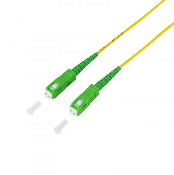 Światłowód simplex LogiLink OS2, SC/APC-SC/APC, 1 m