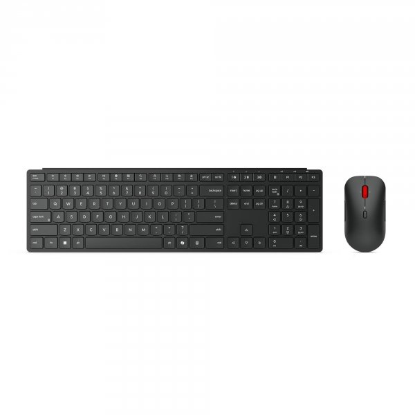 Zestaw klawiatura + mysz Lenovo Wireless Multi-Mode Pro Combo Keyboard and Mouse 6000 czarny