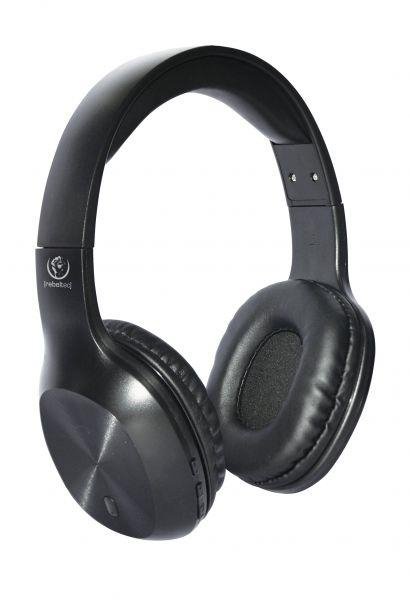 OUTLET: Słuchawki z mikrofonem Rebeltec VELA bezprzewodowa Bluetooth stereo czarne - OTW OPAK