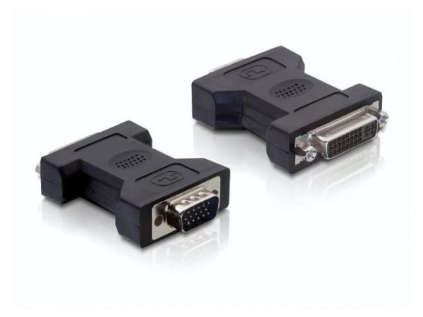Adapter Delock DVI-I(F)(24+5) Dual link -&amp;gt;VGA(M)