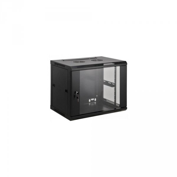 Szafa wisząca Intellinet 19&amp;quot; 9U 600x600 zmontowana, czarna