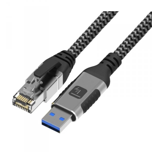 Kabel sieciowy Techly USB-A na Gigabit Ethernet RJ45 3m