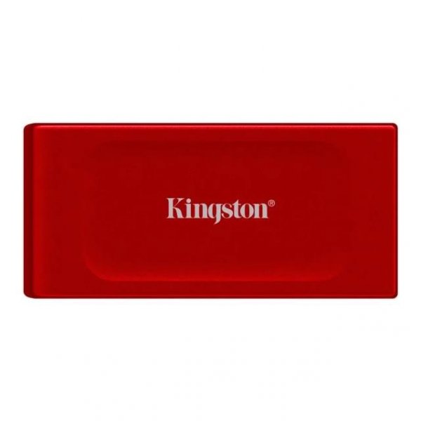 Dysk zewnętrzny SSD Kingston XS1000 2TB USB-C 3.2 Gen 2 (1050/1000 MB/s) Red