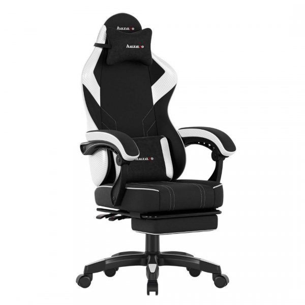 OUTLET: Fotel gamingowy Huzaro Force 3.7 White Carbon - USZ OPAK