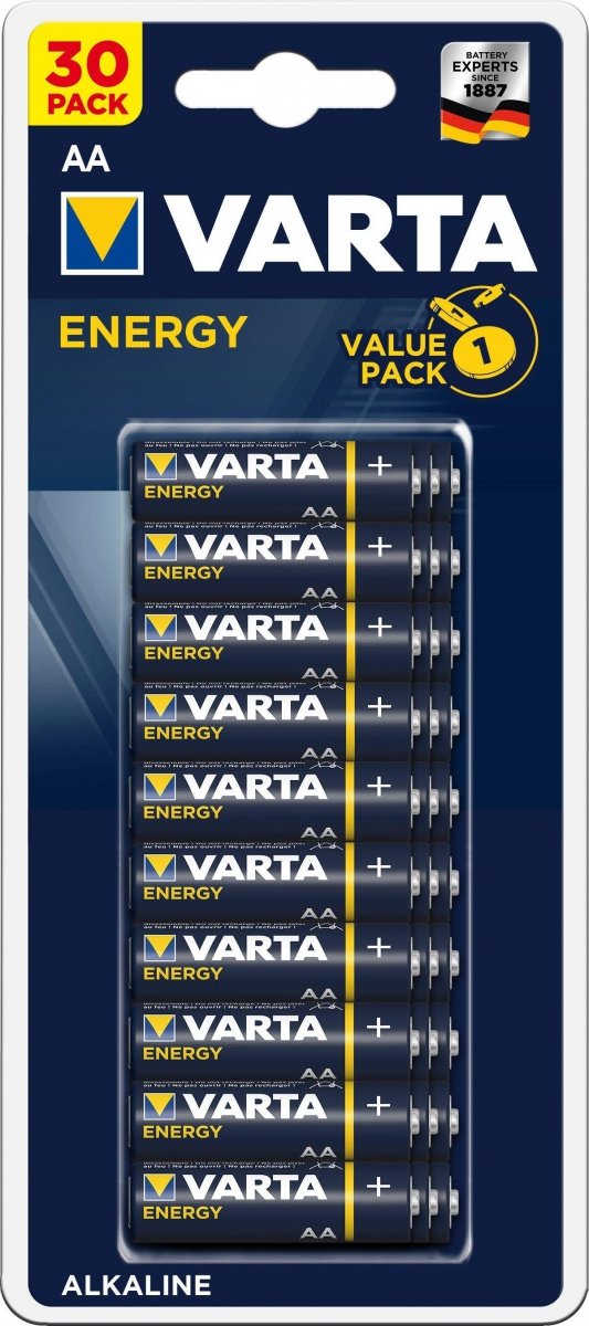 Baterie VARTA ENERGY AA 1.5V 30 szt