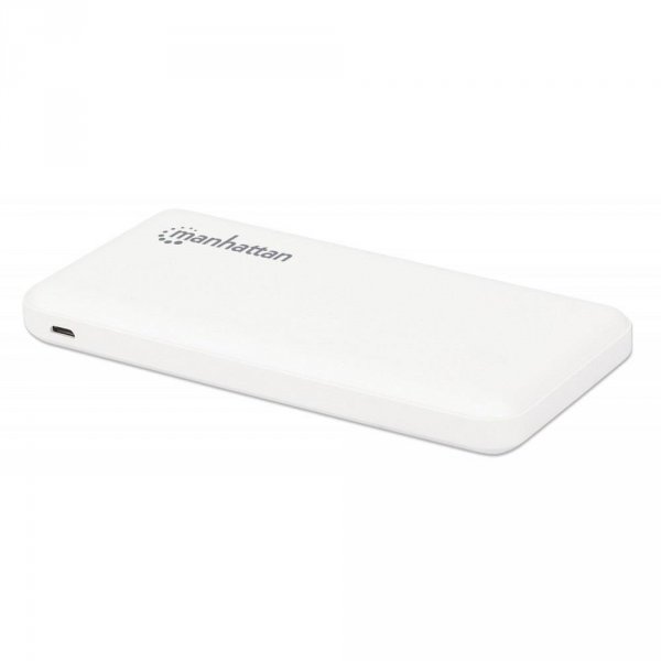 Powerbank Manhattan 10000mAh 2x USB-A 2.1A/1A Kabel USB 2w1