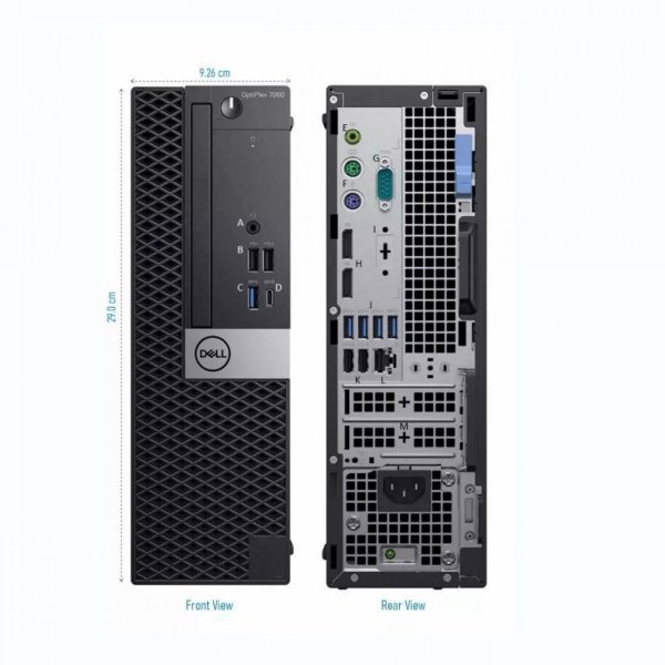 DELL KOMPUTER OPTIPLEX 5070 SFF i5-9600 16GB SSD256GB DVD WIN11PRO - Poleasingowy