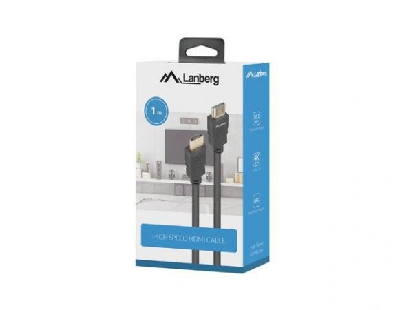 Kabel HDMI Lanberg M/M v1.4 CCS 1m czarny Box