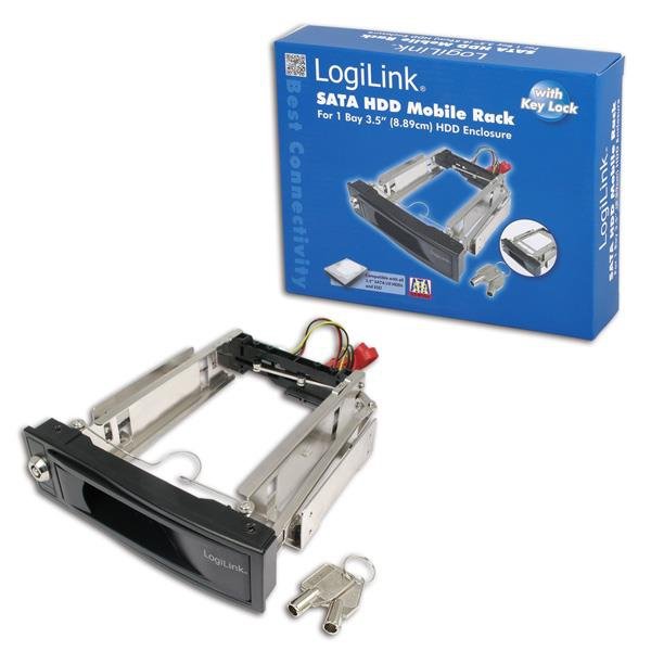 Kieszeń na dysk LogiLink MR0005 wewnętrzna 5,25&amp;quot; do HDD 3,5&amp;quot;SATA