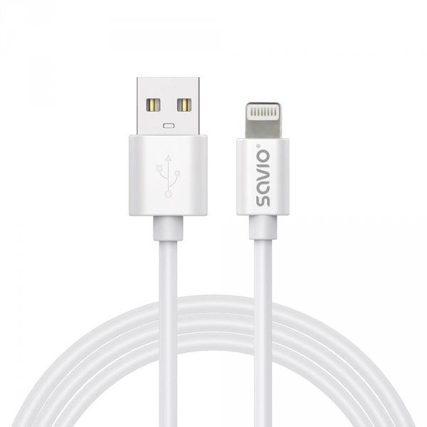 Kabel USB-A do Lightning SAVIO CL-193 2m