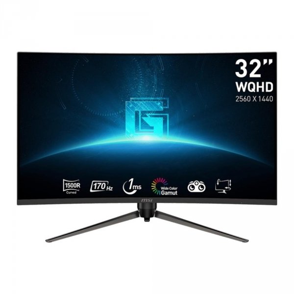 Monitor MSI 31,5&amp;quot; G32CQ5P VA WQHD 170Hz 2xHDMI DP
