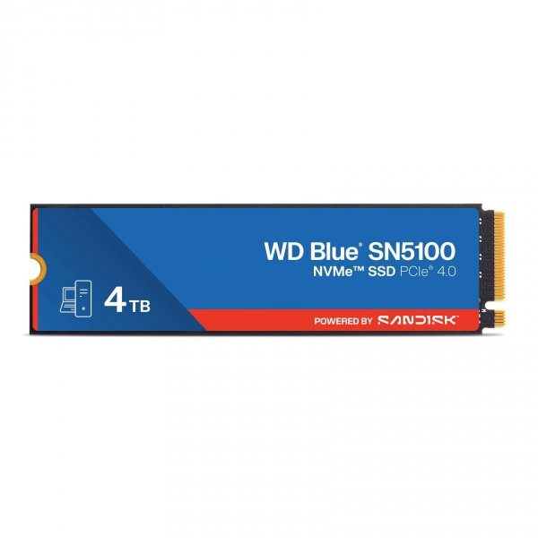 WD Blue™ SN5100 NVMe™ SSD POWERED BY SANDISK 4 TB