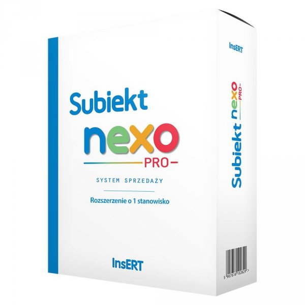 Licencja InsERT - Subiekt NEXO PRO rozszerzenie o 1 stanowisko