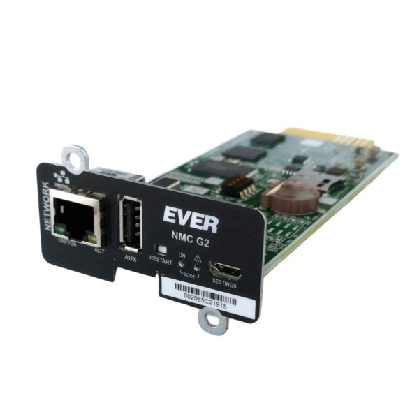 Karta sieciowa NMC G2 Ever do PWRL RT PRO 1-3K/RT PLUS 6-10K/Multi/Netline RT