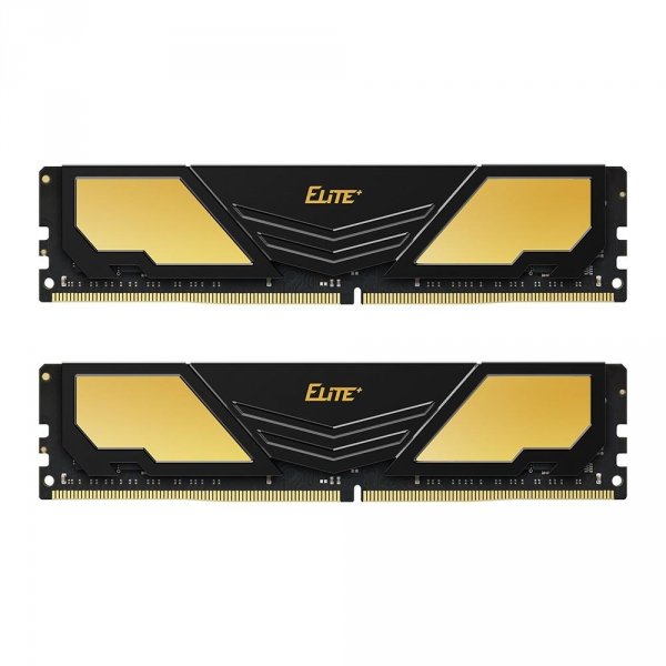 Pamięć DDR4 Team Group Elite Plus 16GB (2x8GB) 3200MHz CL22 1,2V Gold 1024x16