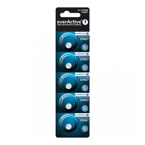 Bateria litowa mini everActive CR927 - blister 5 sztuk
