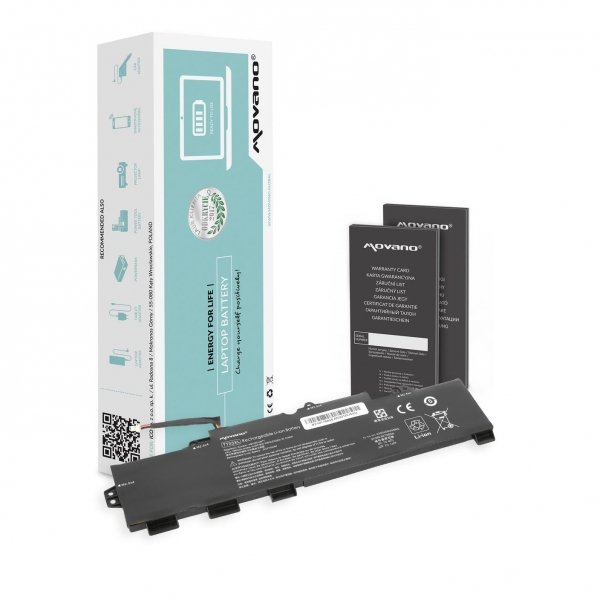 Bateria Movano do notebooka HP EliteBook 755 850 G5, 850 G6, TT03XL (10.8V-11.1V) (4400 mAh)
