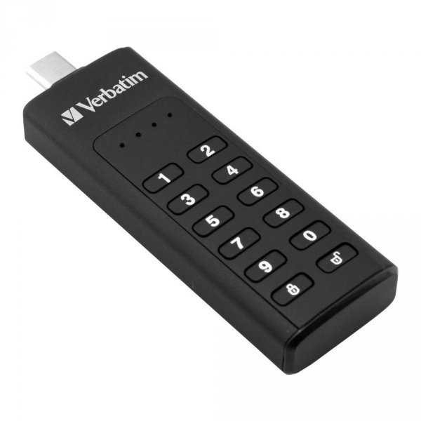 Pendrive Verbatim Keypad Secure 64GB USB-C 3.0 z klawiaturą