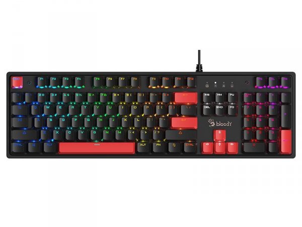Klawiatura przewodowa A4Tech Bloody S520N Fire Black mechaniczna