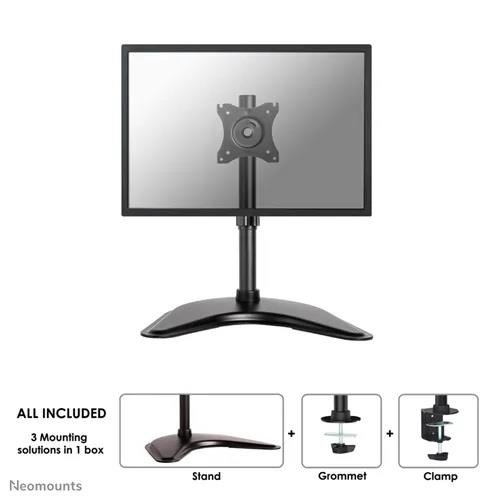 Uchwyt ścienny do ekranów Neomounts NM-D335BLACK 10&amp;quot;-30&amp;quot; max 10 kg max VESA 100x100 Czarny